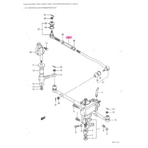 VERBINDER LENKUNG 15CM LANG SUZUKI VITARA SE416